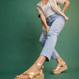 SANDALIA CUÑA PARA MUJER LOB FOOTWEAR BEIGE 74006070