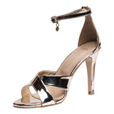 SANDALIA TACON PARA MUJER LOB FOOTWEAR ORO 74106591