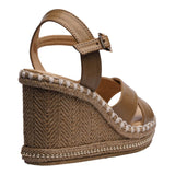 SANDALIA CUÑA PARA MUJER LOB FOOTWEAR CAMEL 78406083