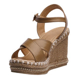 SANDALIA CUÑA PARA MUJER LOB FOOTWEAR CAMEL 78406083