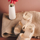 SANDALIA CUÑA PARA MUJER LOB FOOTWEAR CAMEL 78406083