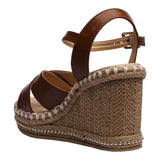 SANDALIA CUÑA PARA MUJER LOB FOOTWEAR CAFÉ 78406084