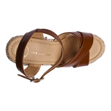 SANDALIA CUÑA PARA MUJER LOB FOOTWEAR CAFÉ 78406084