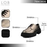 BROGUE PARA MUJER LOB FOOTWEAR PLATA 78903606