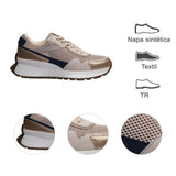 TENIS PARA MUJER LOB FOOTWEAR BEIGE 80706072