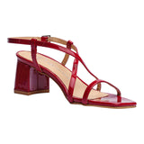 SANDALIA TACÓN PARA MUJER LOB FOOTWEAR  ROJO 81205723
