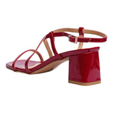 SANDALIA TACÓN PARA MUJER LOB FOOTWEAR  ROJO 81205723