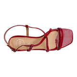 SANDALIA TACÓN PARA MUJER LOB FOOTWEAR  ROJO 81205723