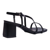 SANDALIA TACÓN PARA MUJER LOB FOOTWEAR  NEGRO 81205724