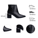 BOTA PARA MUJER LOB FOOTWEAR PU NEGRO 82305537