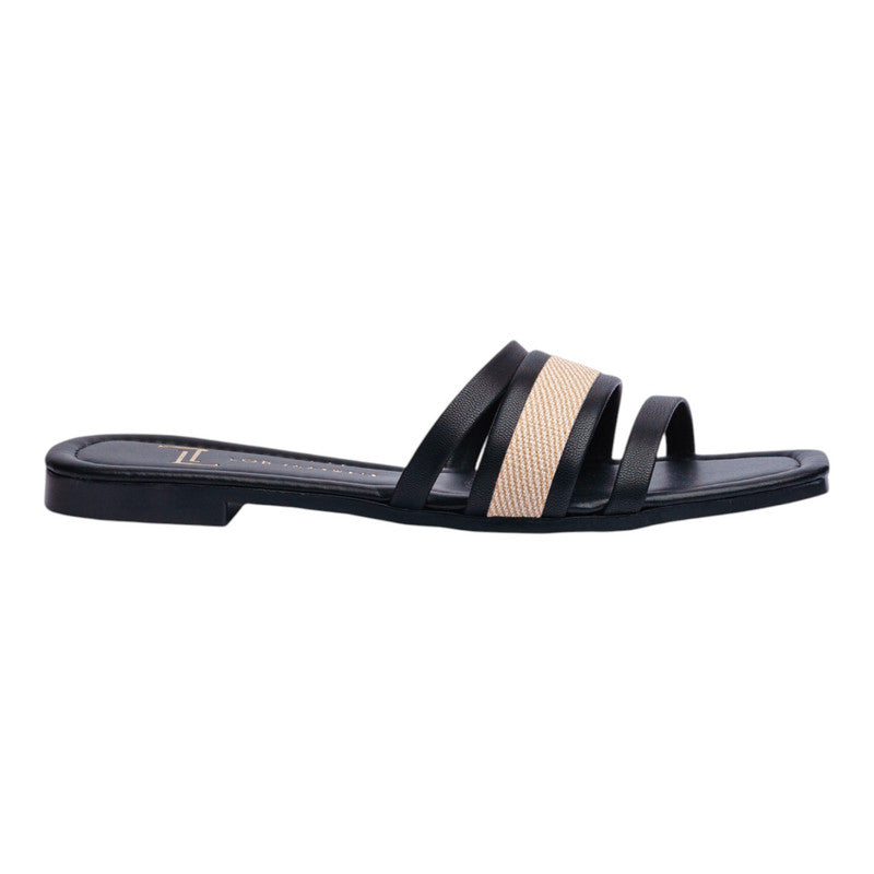 SANDALIA PISO PARA MUJER LOB FOOTWEAR  NEGRO 82305700