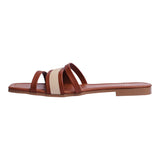 SANDALIA PISO PARA MUJER LOB FOOTWEAR  CAFÉ 82305701