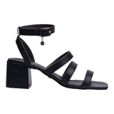 SANDALIA TACÓN PARA MUJER LOB FOOTWEAR  NEGRO 82305711