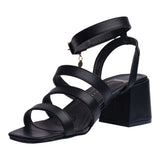 SANDALIA TACÓN PARA MUJER LOB FOOTWEAR  NEGRO 82305711