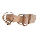 SANDALIA TACÓN PARA MUJER LOB FOOTWEAR  BEIGE 82305712