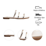 SANDALIA PISO PARA MUJER LOB FOOTWEAR BLANCO 82306012