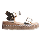 SANDALIA CUÑA PARA MUJER LOB FOOTWEAR ORO 82306077