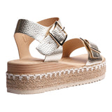 SANDALIA CUÑA PARA MUJER LOB FOOTWEAR ORO 82306077