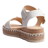 SANDALIA CUÑA PARA MUJER LOB FOOTWEAR BLANCO 82306078