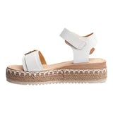 SANDALIA CUÑA PARA MUJER LOB FOOTWEAR BLANCO 82306078