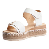 SANDALIA CUÑA PARA MUJER LOB FOOTWEAR BLANCO 82306078