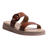 SANDALIA PISO PARA MUJER LOB FOOTWEAR  CAFE 83405702