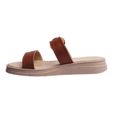 SANDALIA PISO PARA MUJER LOB FOOTWEAR  CAFE 83405702