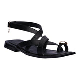SANDALIA PISO PARA MUJER LOB FOOTWEAR NEGRO 83406049