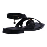 SANDALIA PISO PARA MUJER LOB FOOTWEAR NEGRO 83406049