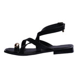 SANDALIA PISO PARA MUJER LOB FOOTWEAR NEGRO 83406049