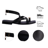 SANDALIA PISO PARA MUJER LOB FOOTWEAR NEGRO 83406049