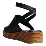 SANDALIA CUÑA PARA MUJER LOB FOOTWEAR NEGRO 83406050