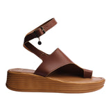 SANDALIA CUÑA PARA MUJER LOB FOOTWEAR CAFÉ 83406051