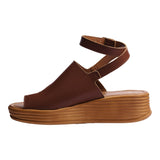 SANDALIA CUÑA PARA MUJER LOB FOOTWEAR CAFÉ 83406051