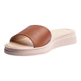SANDALIA PISO PARA MUJER LOB FOOTWEAR CAFÉ 83406485