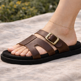 SANDALIA PISO PARA MUJER LOB FOOTWEAR CAFÉ 83406487