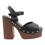 sandalia tacon para mujer lob footwear iberica negro 83704480