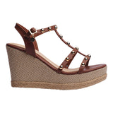 SANDALIA CUÑA PARA MUJER LOB FOOTWEAR CAFÉ 83705718