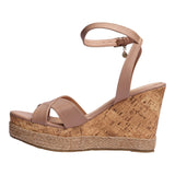 SANDALIA CUÑA PARA MUJER LOB FOOTWEAR  BEIGE 83705720