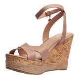 SANDALIA CUÑA PARA MUJER LOB FOOTWEAR  BEIGE 83705720