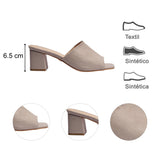 SANDALIA TACÓN PARA MUJER LOB FOOTWEAR BEIGE 83705737