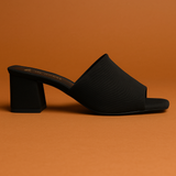 SANDALIA TACÓN PARA MUJER LOB FOOTWEAR NEGRO 83705738