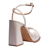 SANDALIA TACÓN PARA MUJER LOB FOOTWEAR BEIGE 83705740