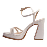 SANDALIA TACÓN PARA MUJER LOB FOOTWEAR BEIGE 83705740