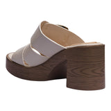 SANDALIA TACÓN PARA MUJER LOB FOOTWEAR IVORY 83706474