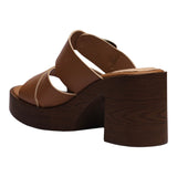 SANDALIA TACÓN PARA MUJER LOB FOOTWEAR TAN 83706475
