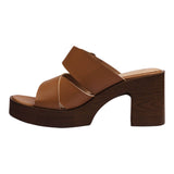 SANDALIA TACÓN PARA MUJER LOB FOOTWEAR TAN 83706475