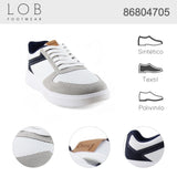 Tenis Para Hombre Lob Footwear Vermont Blanco 86804705