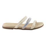 Sandalia Piso Para Mujer Lob Footwear Napa Turim Beige 86804731