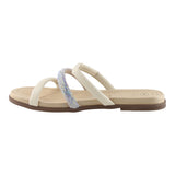 Sandalia Piso Para Mujer Lob Footwear Napa Turim Beige 86804731